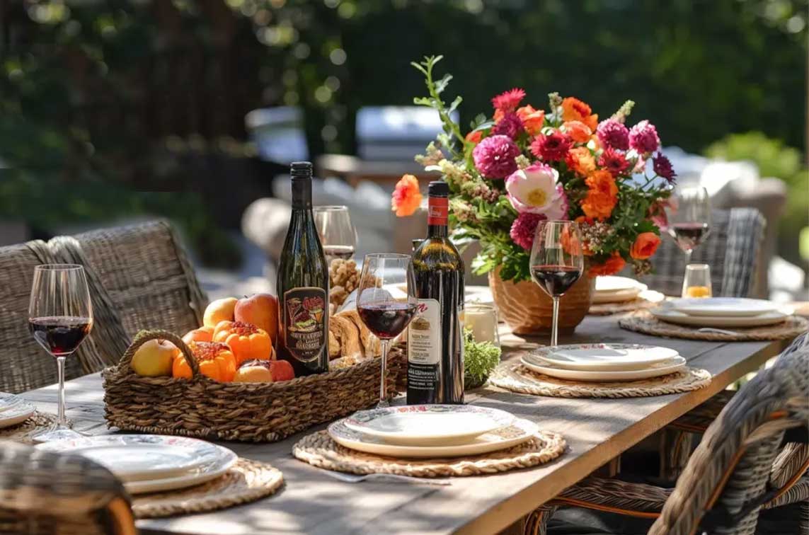 Outdoor dining - Kongoni Camp Nanyuki